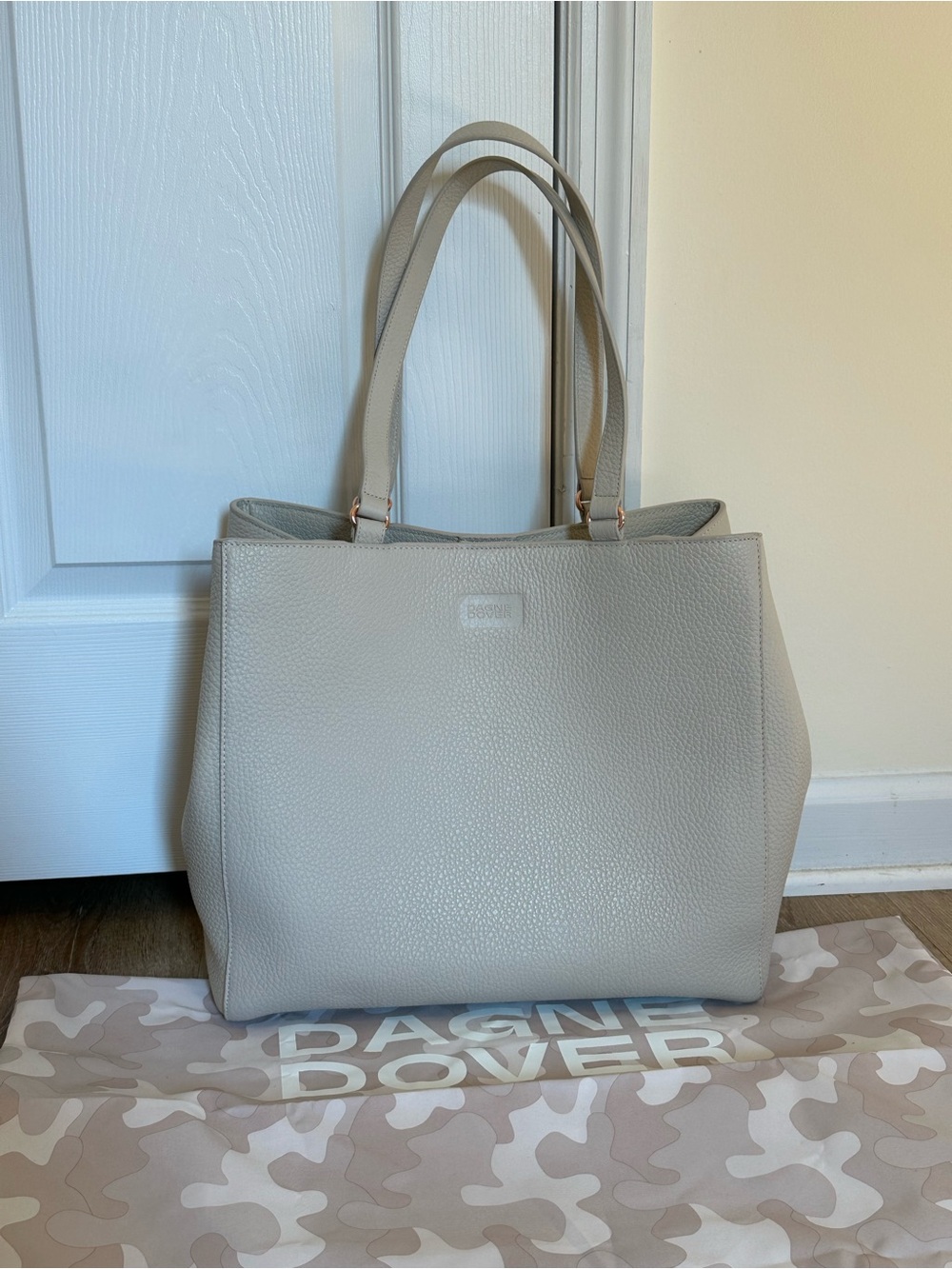 Dagne Dover Allyn Leather Tote Large